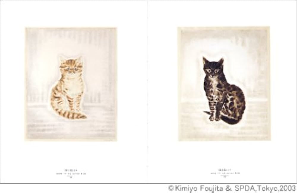 藤田嗣治画文集 「猫の本」 : 藤田 嗣治: Amazon.com.au: Books