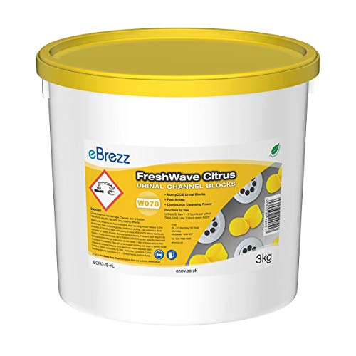 Enov® W078 FreshWave Citrus Urinal Channel Blocks ~ 150 Blocks