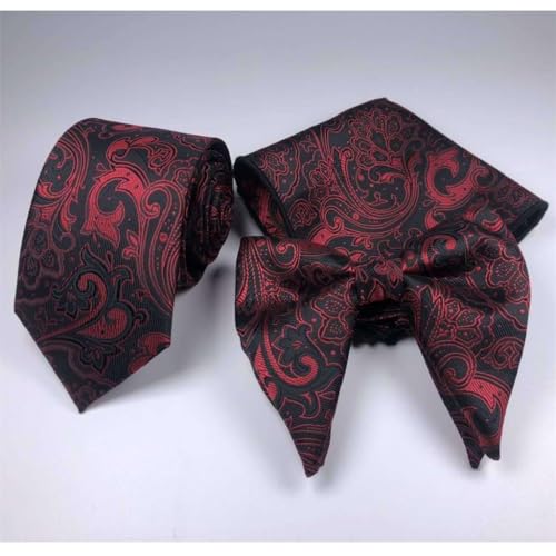 Corbata formal negra para hombre miniatura 1