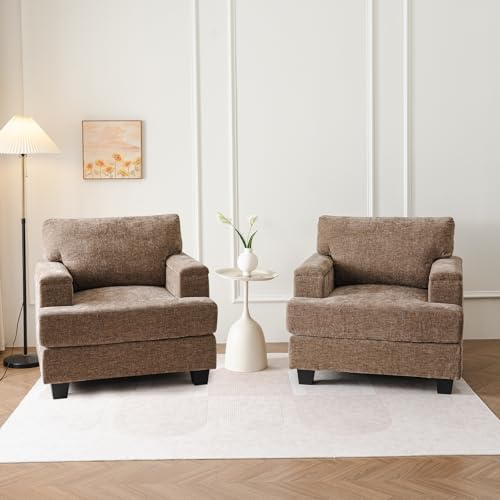 Sillón Oversized Plegable Marrón miniatura 7