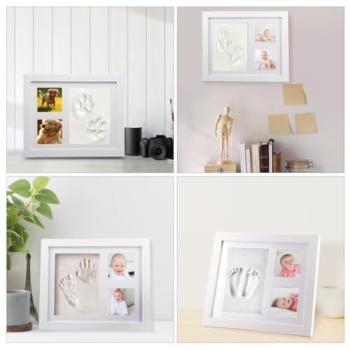 APOMOONS Pfotenabdruck Set Hund,Pfotenabdruck Set Katze Hundepfoten Abdruck Machen GedenkstäTten & Bestattungen für Hunde Abdruckset Baby Pfoten Abdruck Set FußAbdruck Set Baby Baby Fussabdruck Set