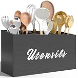 REFGY Wooden Kitchen Utensil Holder...