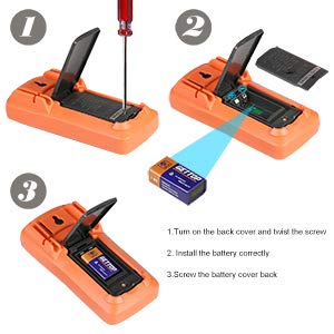 Auto Ranging Digital Multimeter And Clamp Meter - With Storage Bag Battery Alligator Clips Test Leads For Ac/Dc Voltage/Current Voltage Alert Amp Ohm/Volt Multi Tester Diode #TOP7