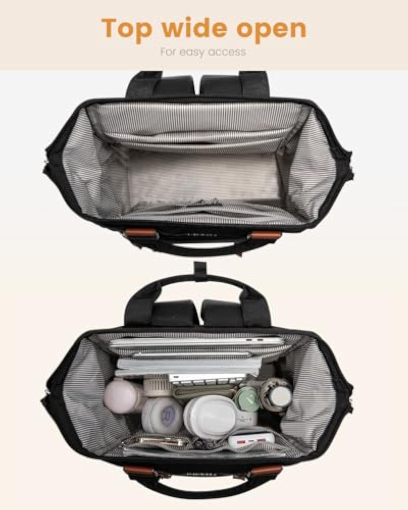 Laptop Backpack for Women, Teacher Work Bag