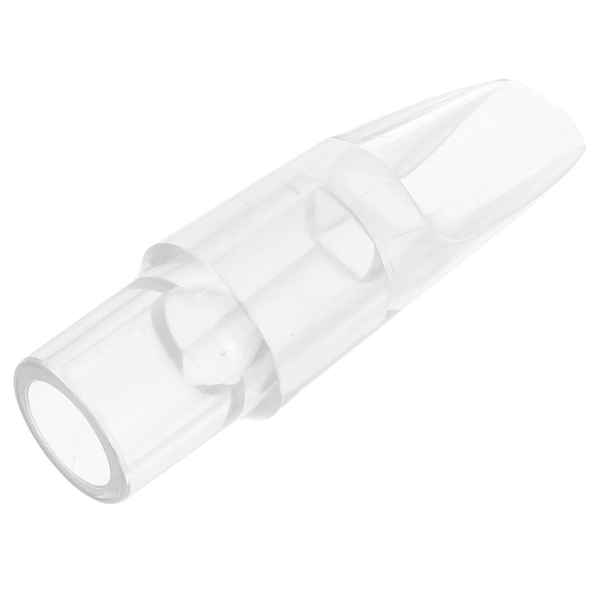 VANZACK Soprano Saxophone Head Transparent Mouthpiece for Improved Tone Durable Design for Practice and Performance Compatible with High Saxophones