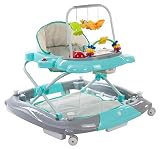gehfrei baby walker lauflernhilfe test Lauflernwagen Gehfrei Walker Lauflernhilfe Gehhilfe Melodie Schaukel Wiege Türkis