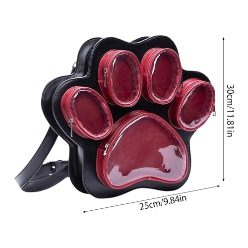 Sac à dos ergonomique patte de chat avec sangle réglable et polyvalente - 3
