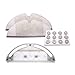 Réservoir d'eau & Chiffon de nettoyage & Filtre Remplacement pour Roborock S50 S51 S52 ZH Pièces détachées pour Aspirateur