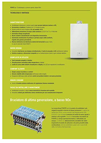 Scaldacqua A Gas Beretta Fonte Lx 11 Gpl - 4