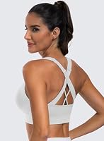 MIRITY Sport BH Damen Fitness Kreuzträger Verstellbare Träger Starker Halt 3er Pack – Ansicht 4