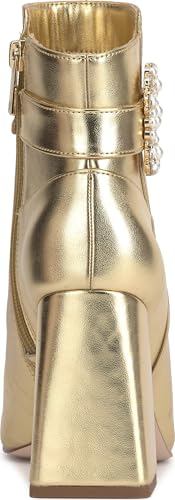 Jessica Simpson Womens Luminna Suede Rhinestone Booties3