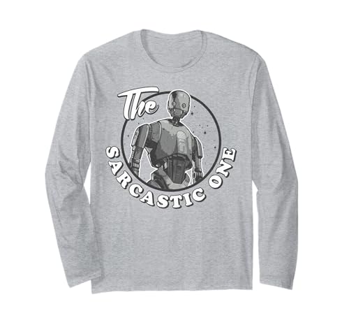 T-shirt Star Wars Rogue One K-2SO : le cadeau original à manches longues pour homme passionné