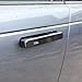 ABS Plastic Exterior Door Handle Trim Cover Car Accessories for Landrover Range Rover RR Velar 2017 2018Carbon Fiber
