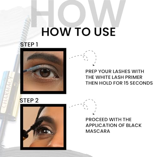 Charmacy Milano True or False Mascara 8G Intense (Black) - 8 g, Volumizing, Lengthening, Buildable Mascara, Clump Free, Vegan, Cruelty-Free, Non -Toxin… - Image 4