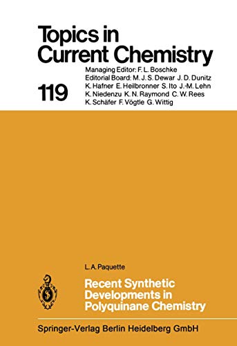 Recent Synthetic Developments in Polyquinane Ch... 3540127666 Book Cover