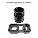 Transmission Valve Body Seal Kit Fit for BMW E60 E90 2004-2005,Including Valve Body to Case Sealing Sleeve with O-Rings - 6Pcs
