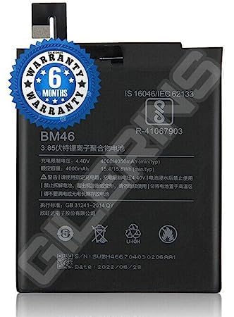 Image of Original BM46 Battery for Redmi Note 3 /3 Pro 2015116, 2015161 Battery with 6 Month warrenty****(B54)