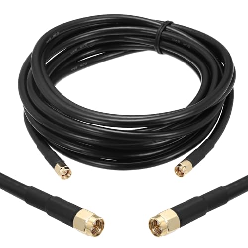 Cable coaxial SMA macho KMR240 de 12 pies para solucionar pérdidas de señal WiFi 5G