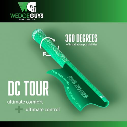 DC Tour Golf Grips – All-Weather Comfort & Control