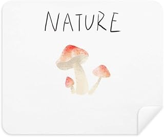 Mushroom Island Painting Cleaning Cloth Screen Cleaner 2pcs Suede Fabric