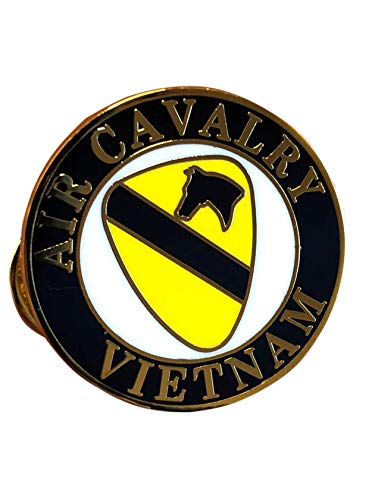 Épinglette de cavalerie Vietnam 2,5 cm en métal durable pour collectionneurs exigeants