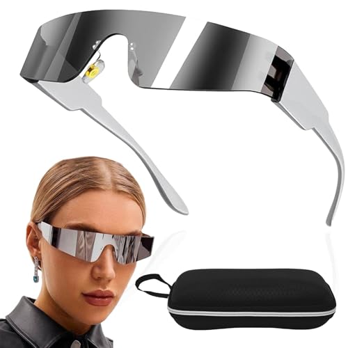 Gafas de sol futuristas,Gafas Rave,Gafas rápidas,Gafas Techno