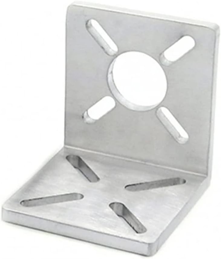 CHANCS 775 895 DC Motormounting Bracket L-Shaped Thick Metal Aluminium Universal Motor Bracket for 750/755/775/799/859/997