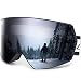 Zacro Ski Snowboard Goggles Anti Fog - Interchangeable Lens Over Glasses Snow Skiing Goggles for Men Women Youth
