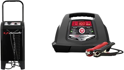 Miniatura 8 de Schumacher SC1445 250502510 Amp Cargador de rueda manual con arranque del motor y mantenimiento de batería totalmente automático SC1355  15 amperios
