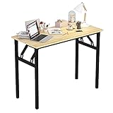 【Kleiner Schreibtisch】Der Klapptisch ist B100 * T48 * H74 cm im ausgeklappten Zustand und 100 * 48 * 9 cm nach dem Zusammenklappen, was für kleine Räume geeignet ist. wasserdicht und kratzfest