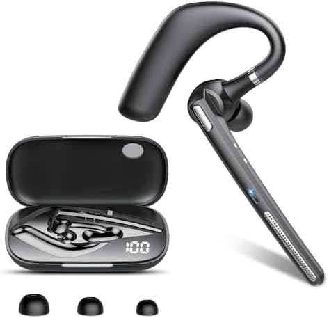 CASCHO Manos Libres Auricular Bluetooth V5.4, Auriculares inalamb...