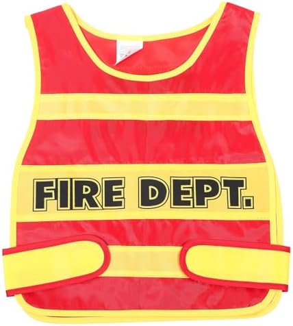 VALICLUD Kids Firefighter Costume Vest - Toddler Fireman Dress up...