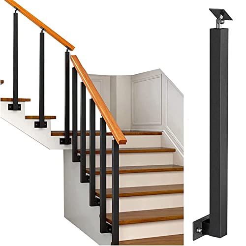 Poteau de main courante latéral pour sécuriser les marches de couloir