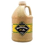 Salamida New York State Fair Lemon Garlicious Marinade, 64oz | All-Natural, Gluten-Free, Citrus & Garlic Infused Sauce for Fish, Poultry, Pork & More