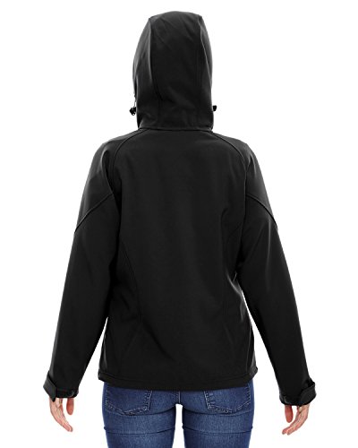 North End Ladies Prospect Fleece Hooded Shell Jacket2