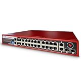 IPCamPower Unmanaged 24 Port POE Network Switch W/ 2 Gigabit Uplinks, POE+ 30 Watts per Port, 360 Watts Total Budget, UL Listed, TAA Compliant