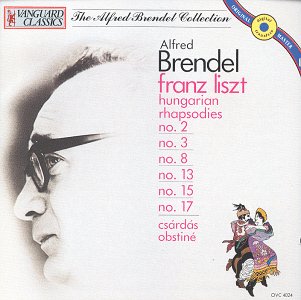 Hungarian Rhapsodies [Audio CD] Liszt and Brendel
