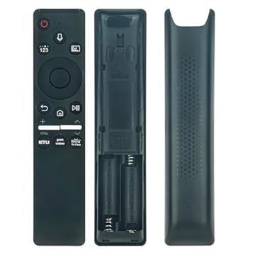 Controle remoto de voz substituído 2 em 1 BN59-01330A BN59-01329A adequado para Smart TV Samsung 65 polegadas Classe TU850D 4K Crystal UHD HDR (2020) UN43TU8000 UN50TU8000 UN55TU8000 UN55TU8500 0 UN65