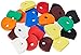 Price comparison product image Merriway BH01825 (24 Pcs) Assortment of Key Cap Covers, Multi Colours - Pack of 24 Pieces