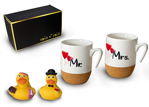 MIAMIO - Regalo para Pareja Nupcial Mr & Mrs/Set de Regalo de...