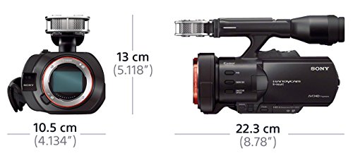Ficha técnica Sony Handycam NEX-VG900E Videocámara de 24 MP Pantalla táctil de 3 pulgadas micrófono con 4 cápsulas Visor OLED XGA procesador BIONZ color negro - Fernando Cortés