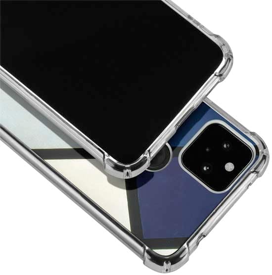 Skinit Clear Phone Case Compatible with Google Pixel 4a 5G - Officially Licensed Theo Van Doesburg Contra-Composition of Dissonances XVI Design