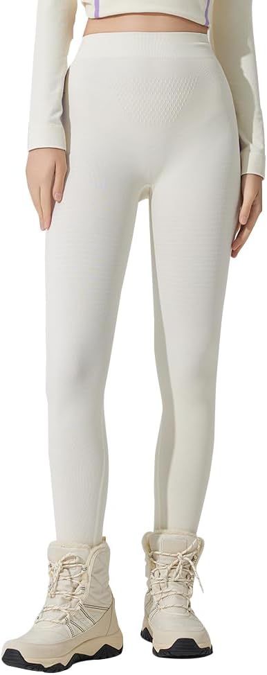 Ski Base Layer Sets Thermal Underwear Women Winter Lightweight Warm Athletic Slim Long Johns Asian Size