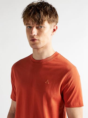 Image of Clans & Hans Men's Super Combed Cotton T Shirt, Regular Fit Round Neck Tshirt, Half Sleeves, Plain T-Shirt for Men