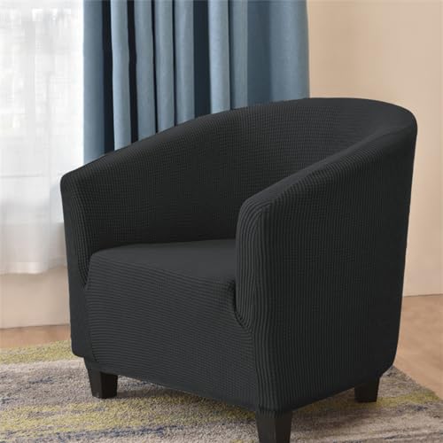 Highdi Extensible Housse de Fauteuil Chesterfield Jacquard Couleur Unie 1 Place Housse de Canapé...