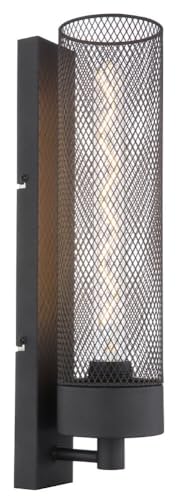 Wandlampe Wandleuchte Flurlampe Treppenlampe Metall Schlafzimmerlampe Schwarz