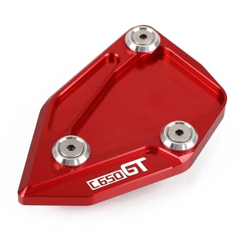 �T�C�h�X�^���h �p�b�h �o�C�N�p�T�C�h�X�^���h�p�b�h �ɓK������C650GT C600 Sport 2012-2023 �p �L�b�N�X�^���h�v���[�g �G�����[�W���[ �T�|�[�g �G�N�X�e���V�����x�[�X �t�b�g�p�b�h �L�b�N�X�^ �v���[�g(��2)