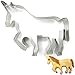Produktbild Ausstechform Ausstecher * Einhorn * zum Kekse Backen oder Basteln // Aus Edelstahl von Städter // Mottoparty Kindergeburtstag Kinder Geburtstag Feier Fest Party Motto Unicorn Pferd