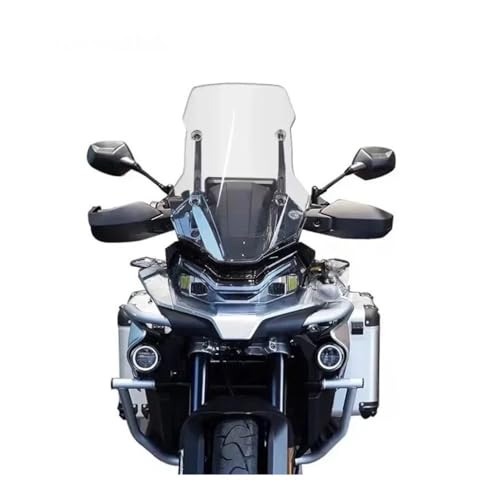 Spoiler d'extension pare-brise 57 cm gris résout le bruit sur moto 800 MT