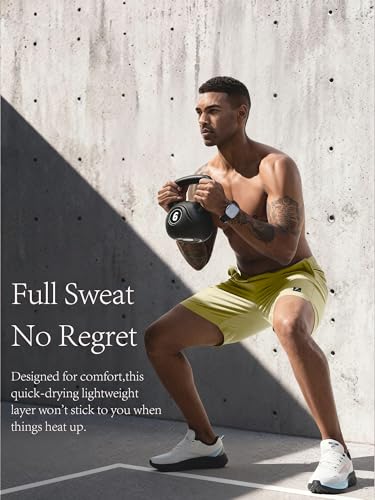 Comdecevis Men's Athletic Shorts 7 Inch Lightweight Quick Dry Stretch Casual Gym Running Shorts - Image 6